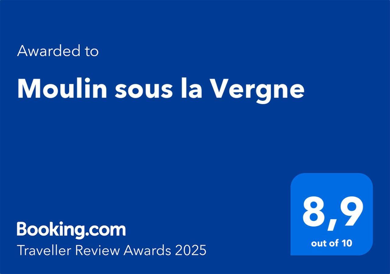 Moulin Sous La Vergne Nanteuil-en-Vallee Екстер'єр фото
